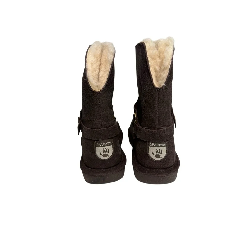 BEARPAW Jade Brown Stud Detail Women's Size 7‎ No Box